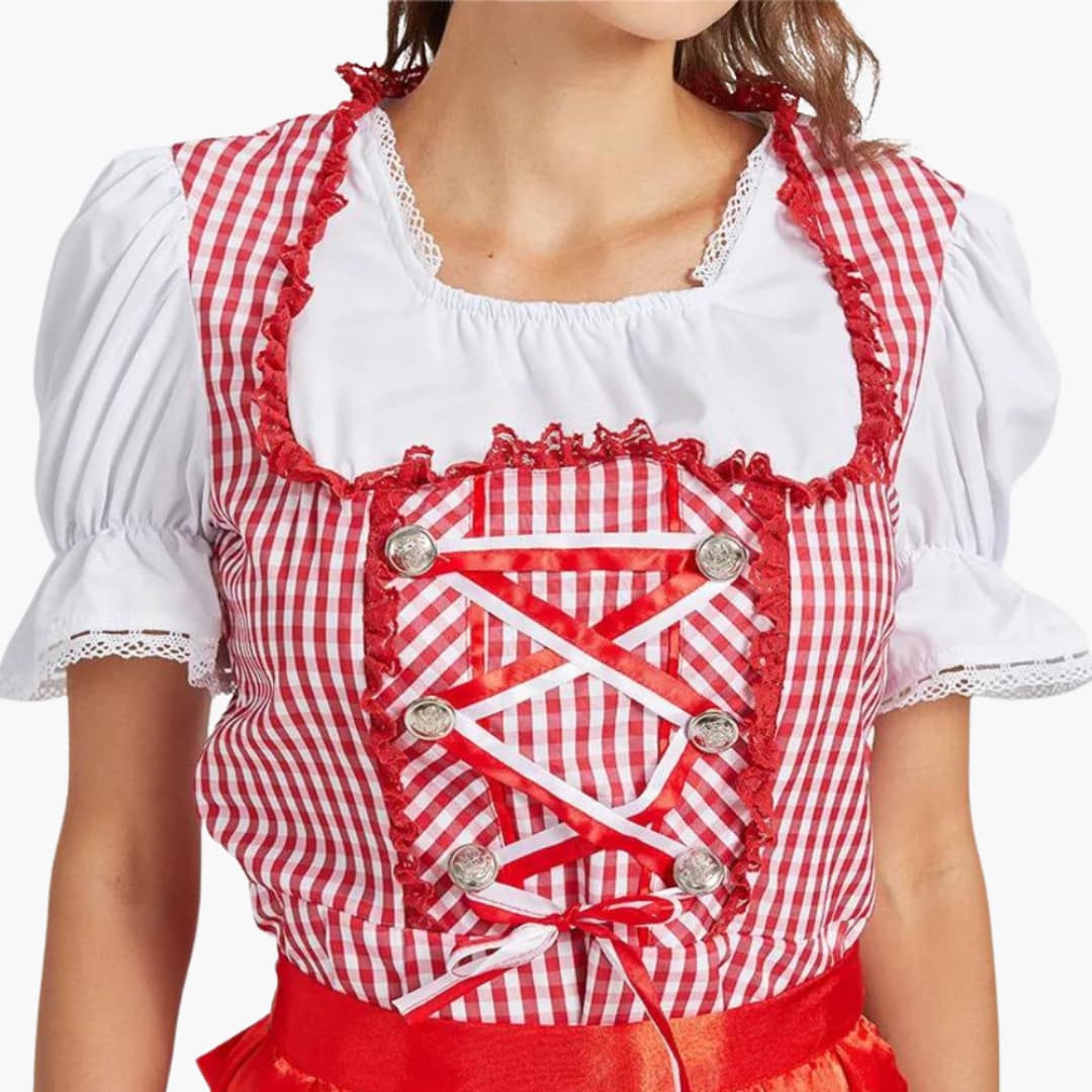 Elegantes Dirndl kleid für Damen - Oktoberfest 2025