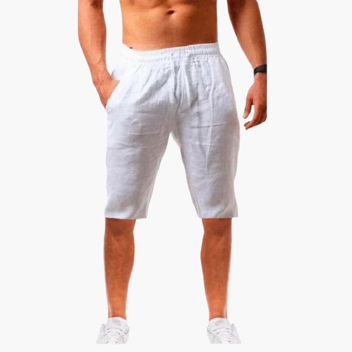 Herren Sommer Shorts mit Kordelzug und Seitentaschen