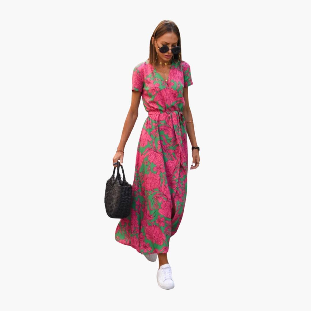 Schickes leichtes Midikleid für Damen - SchmiedeMode