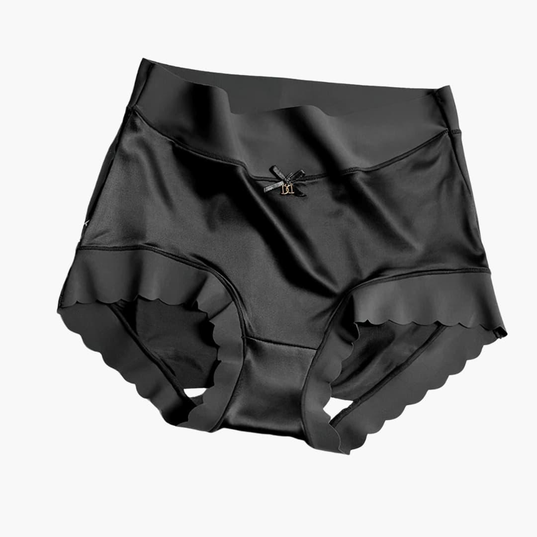 Bequeme nahtlose Seidensatin-Unterwäsche für Frauen - SchmiedeMode