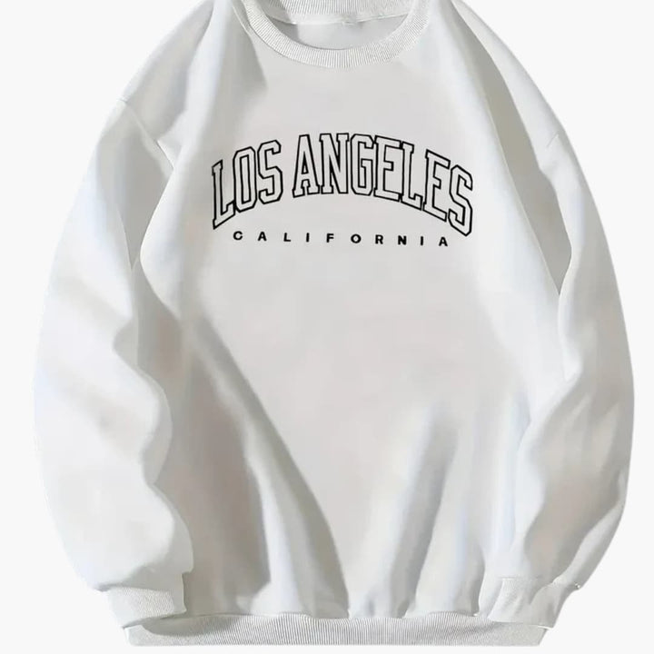 Unisex Sweatshirt mit Rundhalsausschnitt und Rippbündchen