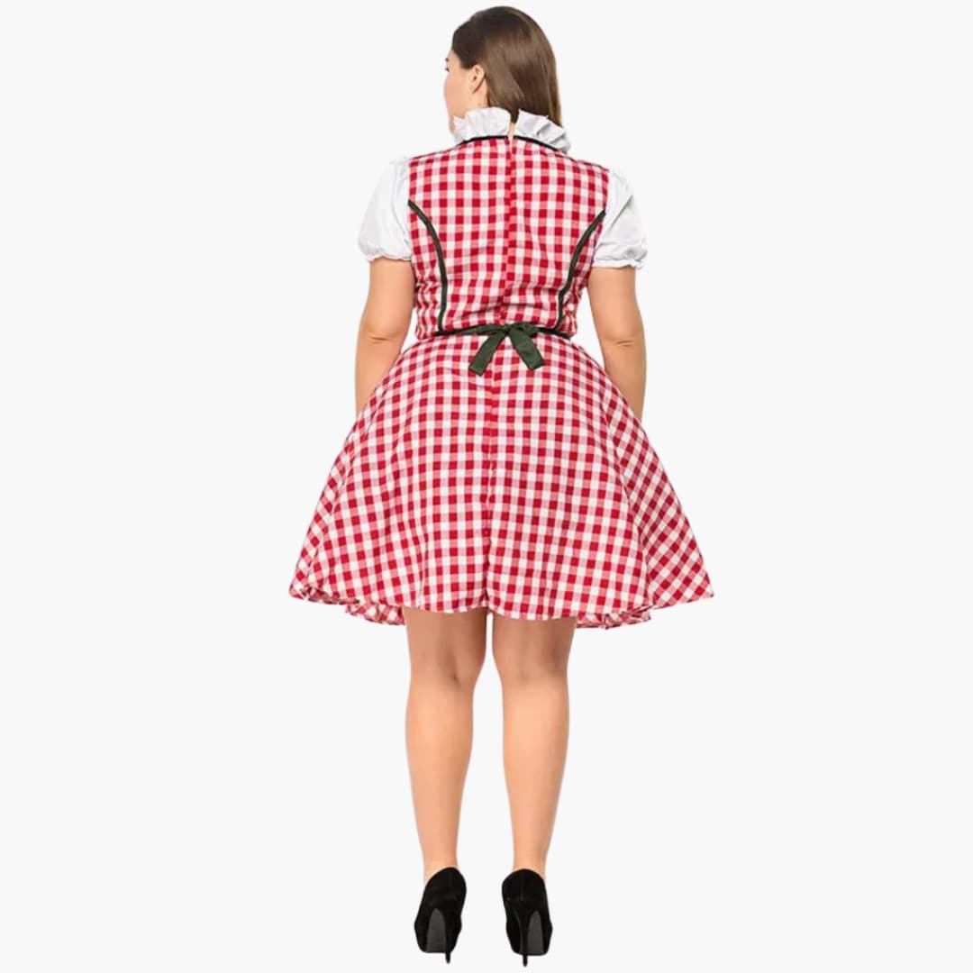 Elegantes Dirndl kleid für Damen - Oktoberfest 2025