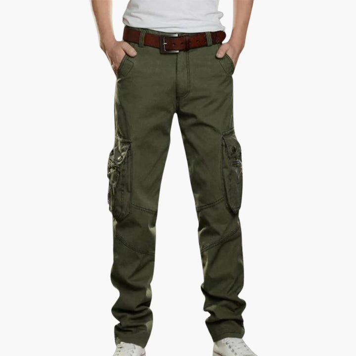 Herren Cargohose mit langen Beinen für Sommer