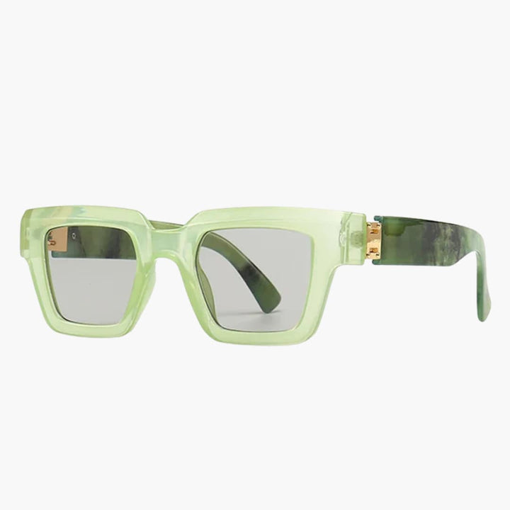 Damen Sonnenbrille mit eckigem Rahmen und UV400 Schutz