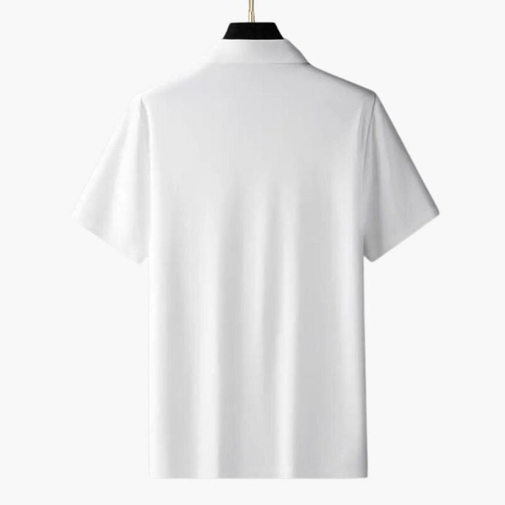 Zweiteiler Set für Herren – Kurzarmshirt mit Stoffhose