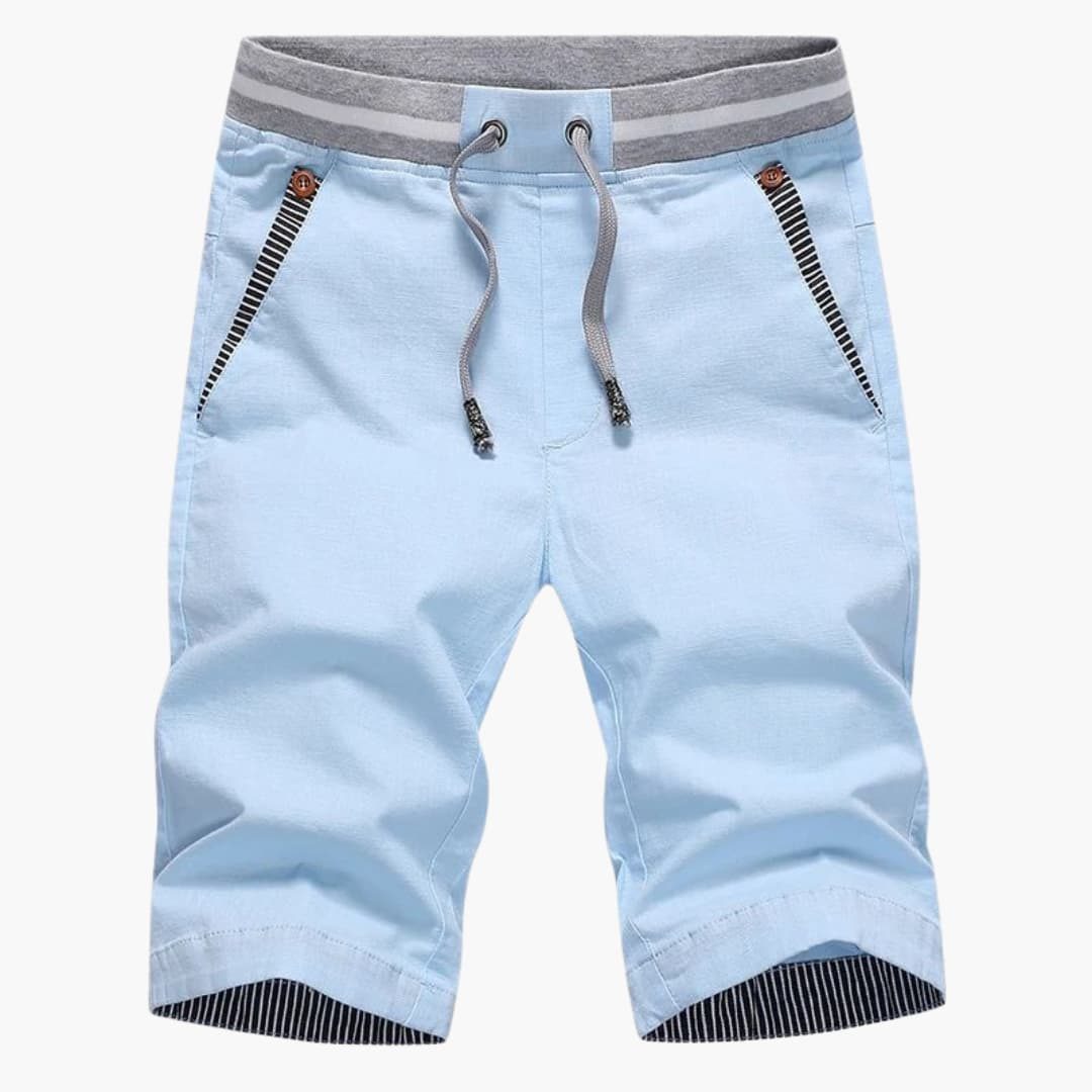 Herren Sommer Shorts mit Kordelzug und Seitentaschen