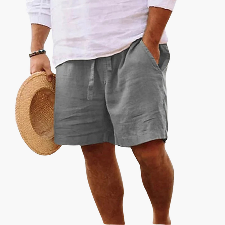 Männer Sommer-Shorts mit Kordelzugbund und Seitentaschen