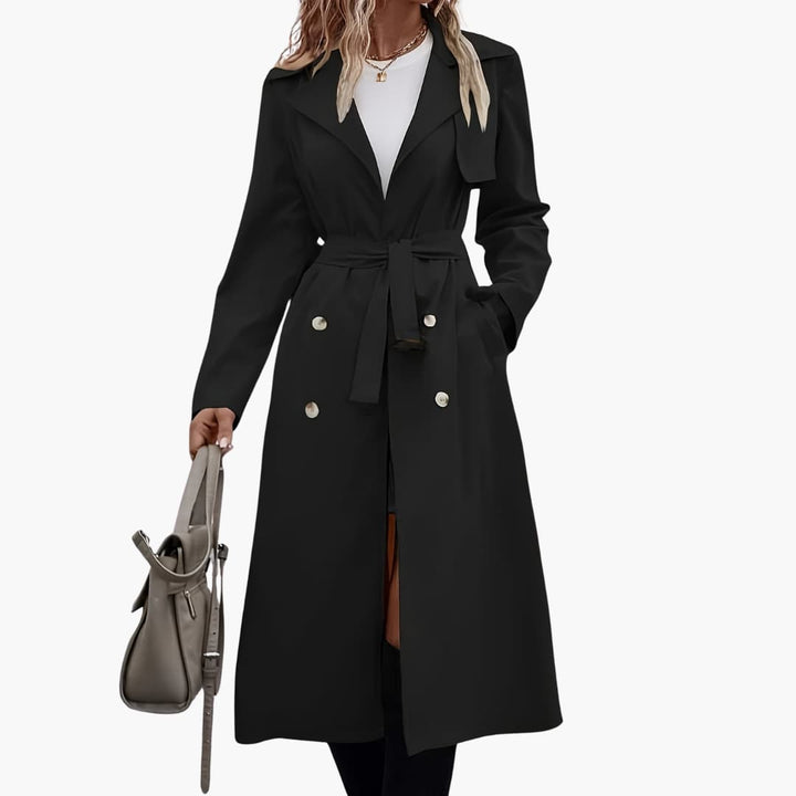 Langer Trenchcoat für Damen