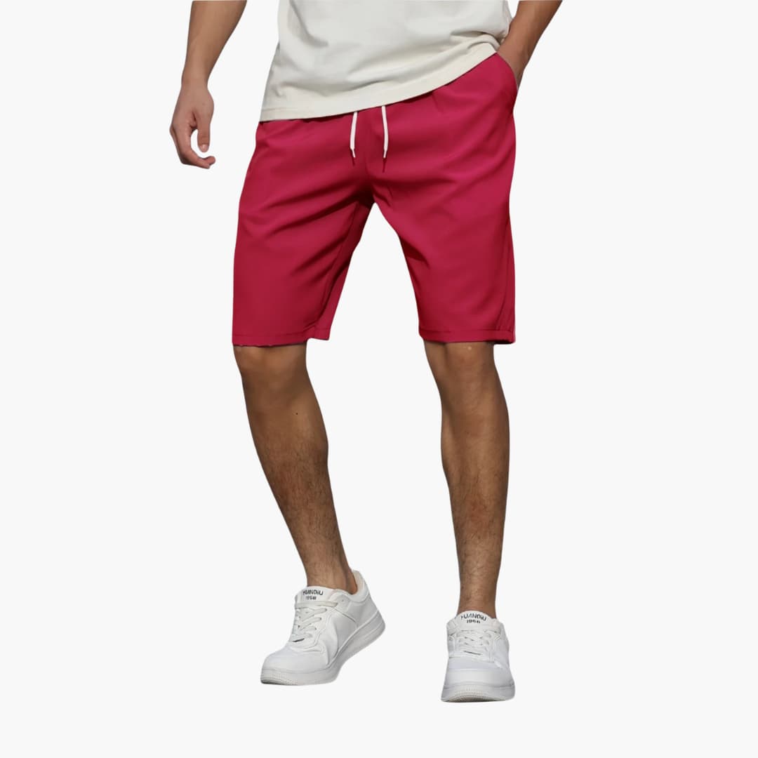 Herren Sommer Shorts mit Kordelzug und Seitentaschen