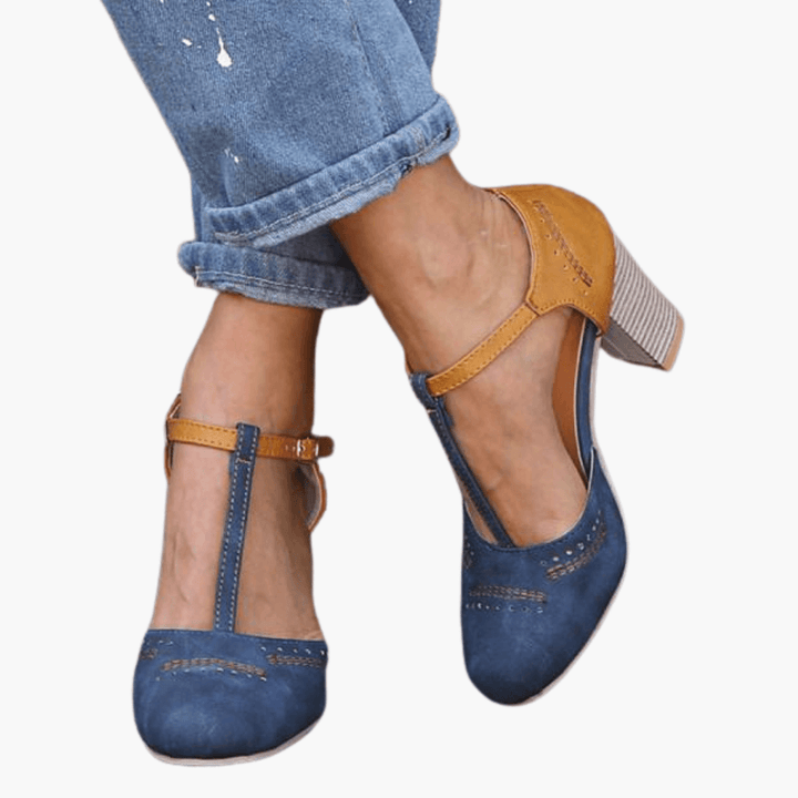 Bequeme orthopädische Absatzschuhe für Frauen - SchmiedeMode