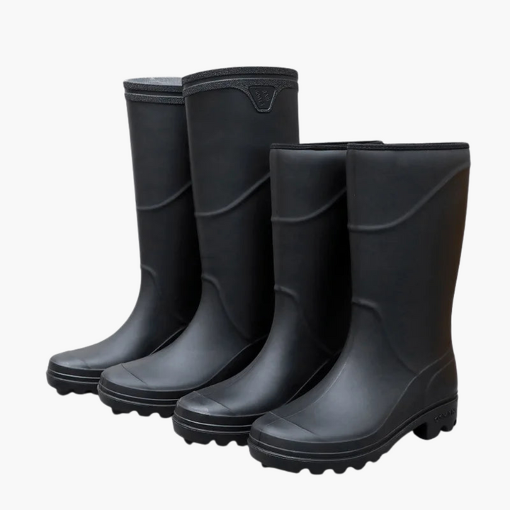 Herren Gummistiefel mit hohem Schaft und profilierter Sohle