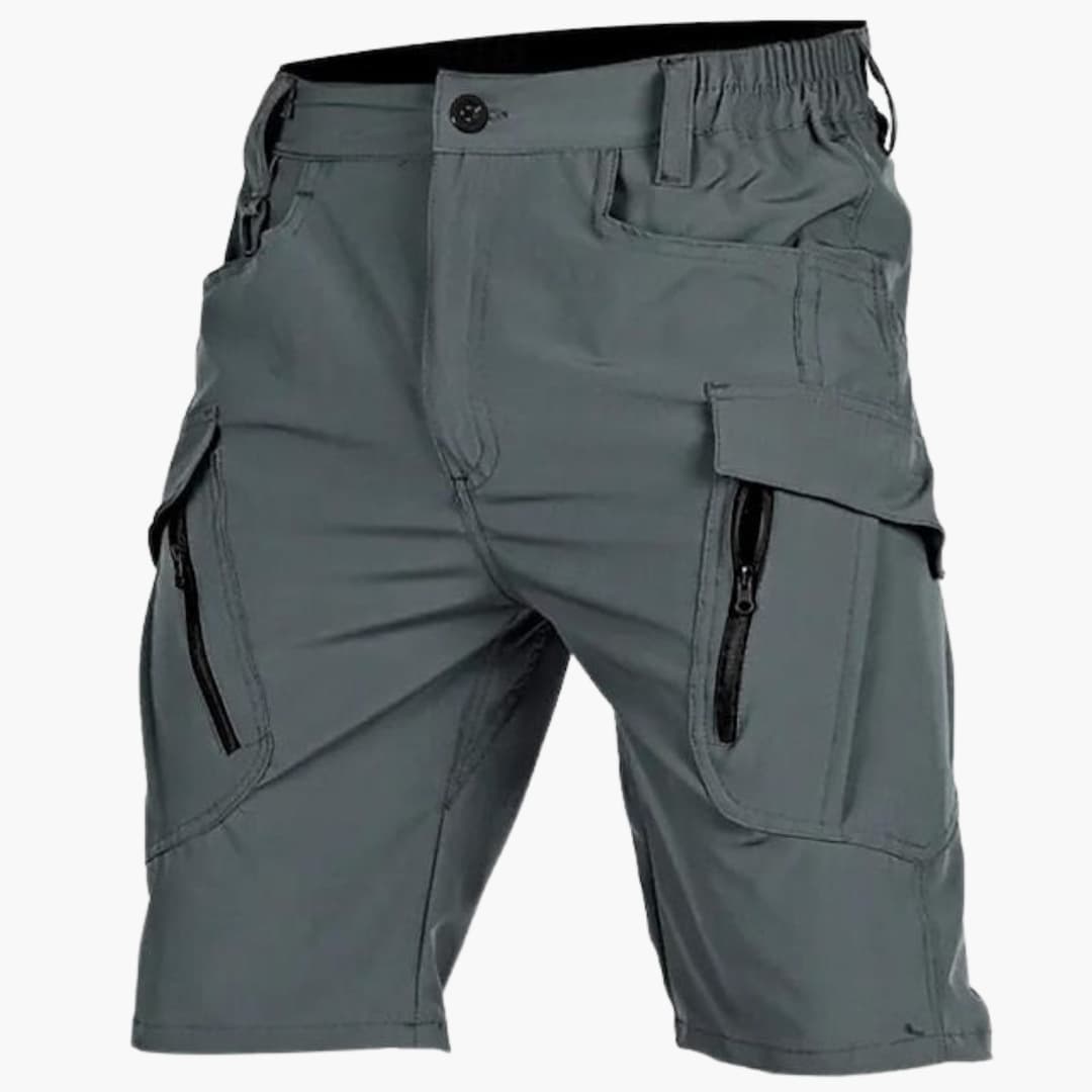 Herren Tactical Sommershorts mit Cargotaschen und Gürtel