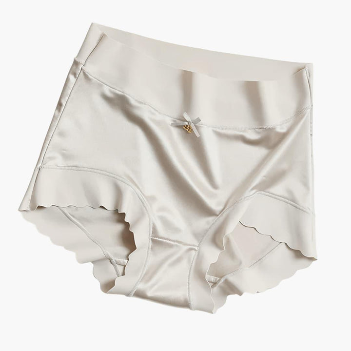 Bequeme nahtlose Seidensatin-Unterwäsche für Frauen - SchmiedeMode