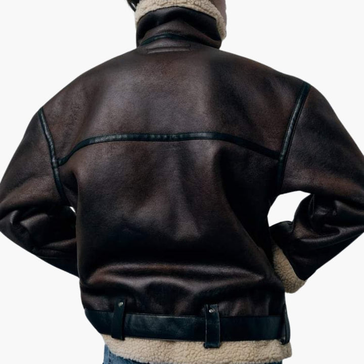 Faux Lapel Jacket für Damen