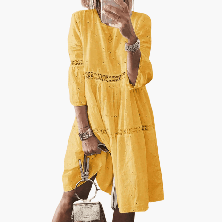 Elegantes und bequemes Strickkleid für Frauen - SchmiedeMode