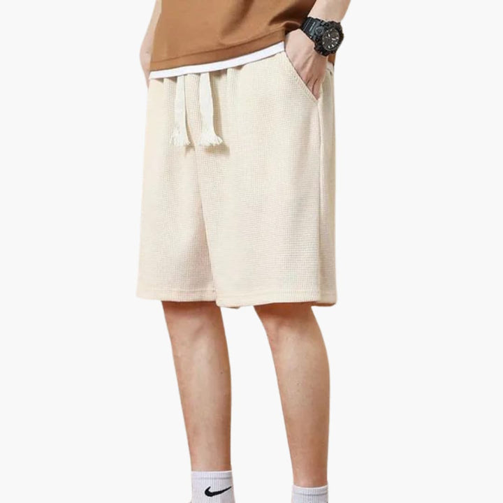 Herren Shorts knielang mit Seitentaschen für den Sommer