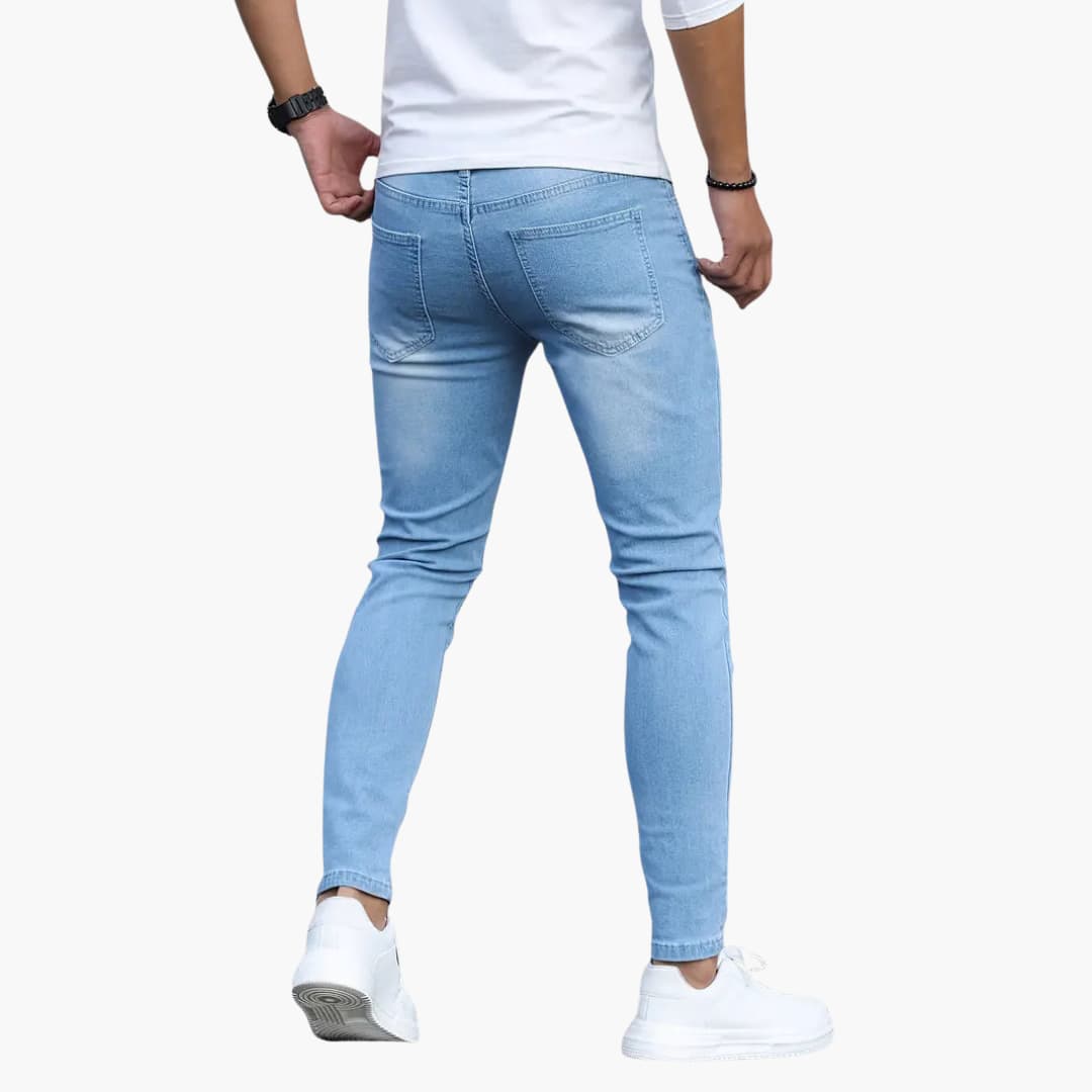 Herren Skinny Jeans mit Slim Fit und schmal zulaufenden Beinen