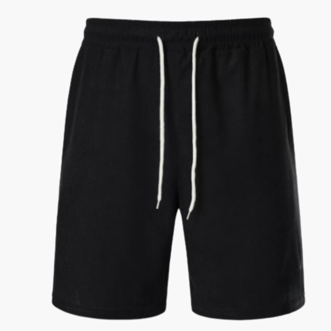 Herren Shorts aus Cord mit elastischem Bund für den Sommer