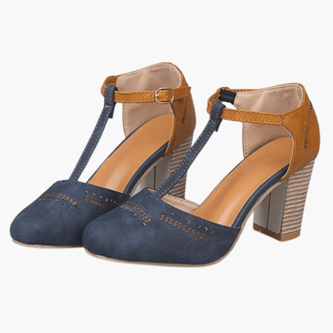 Bequeme orthopädische Absatzschuhe für Frauen - SchmiedeMode