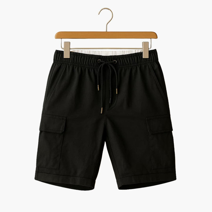 Herren Cargo Shorts mit Kordelzug und Seitentaschen