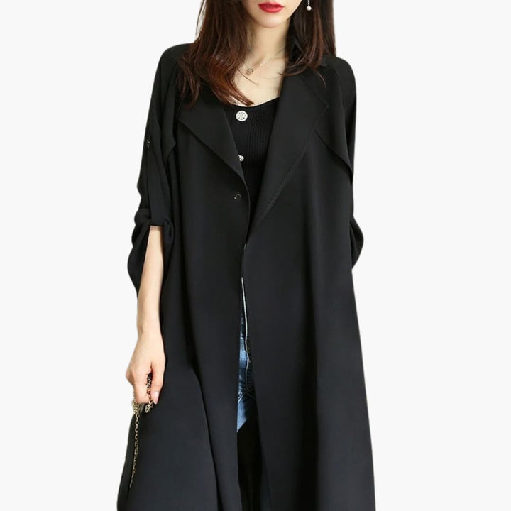 Langer Trenchcoat für Damen