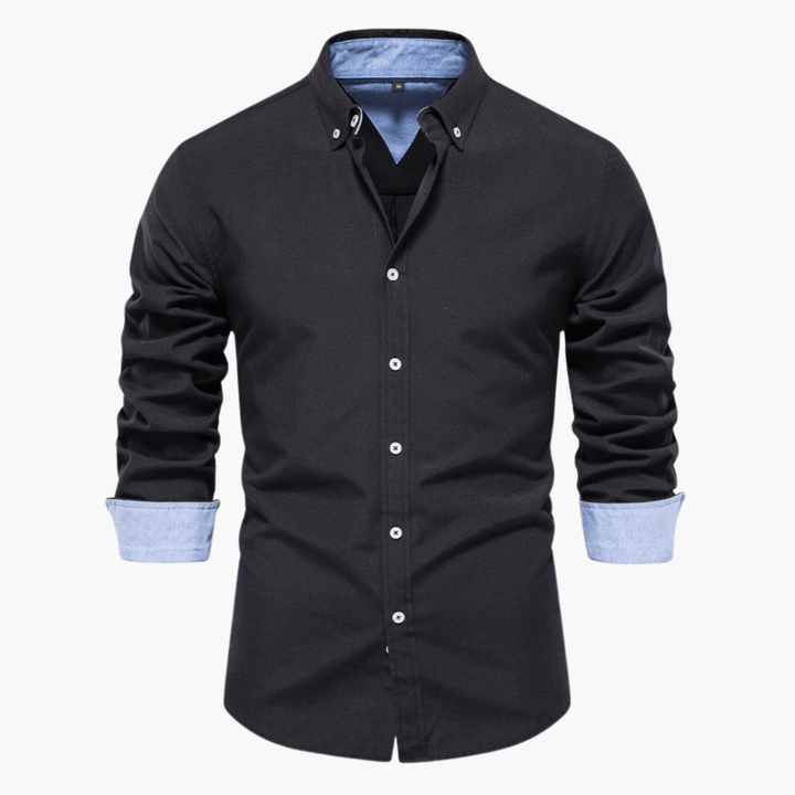 Vielseitiges und stilvolles klassisches Hemd für Männer - SchmiedeMode
