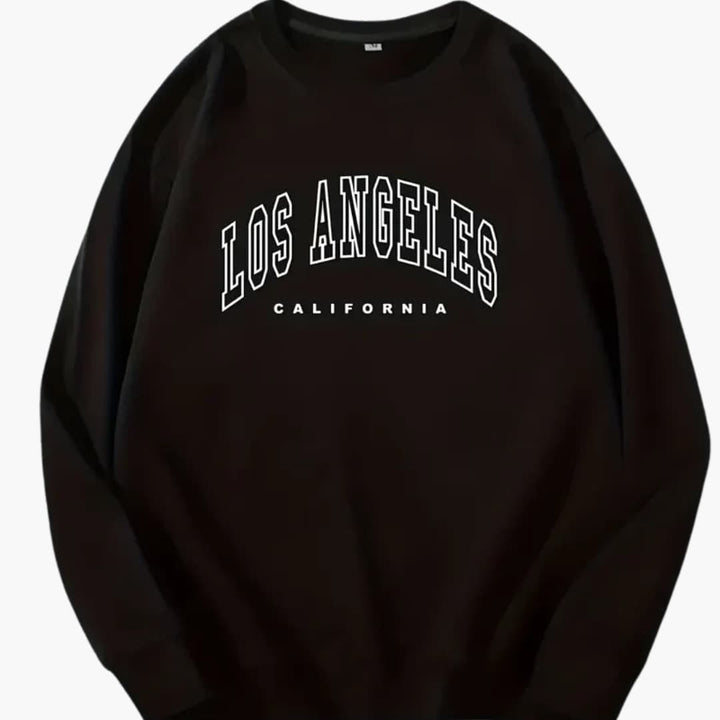 Unisex Sweatshirt mit Rundhalsausschnitt und Rippbündchen