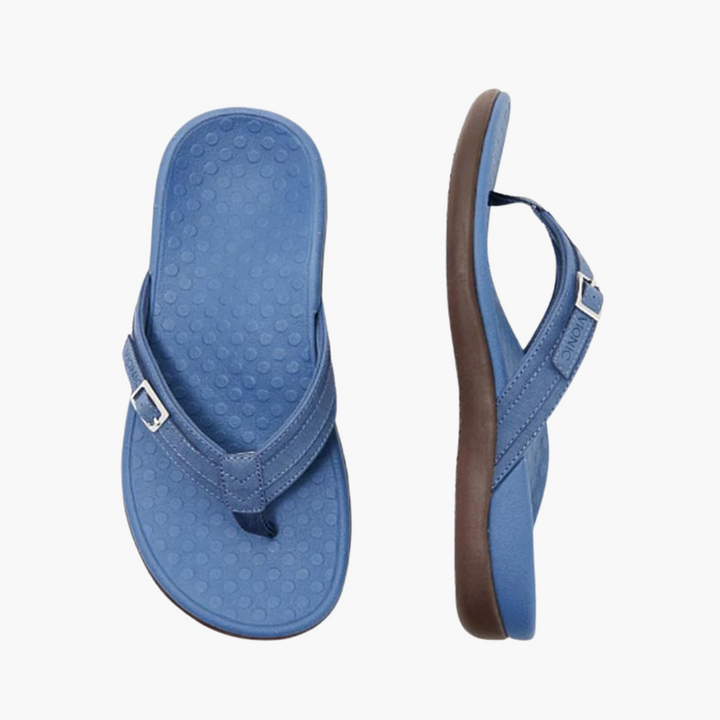 Zehentrenner Damen – Bequeme Flip Flops mit ergonomischem Fußbett