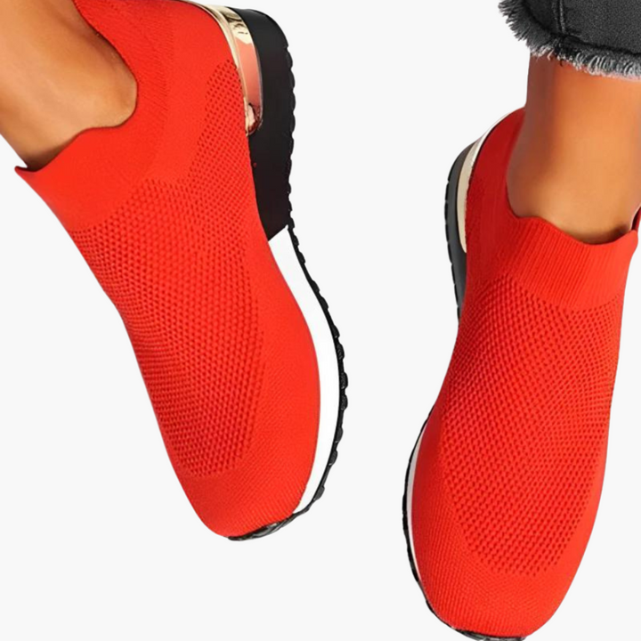 Bequeme Slip-On Sneaker Damen Atmungsaktiv & Modern