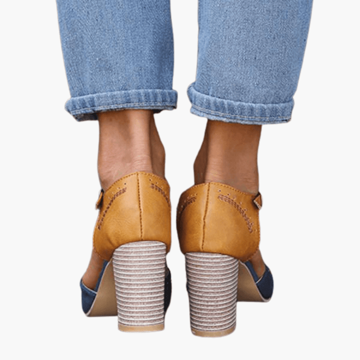 Bequeme orthopädische Absatzschuhe für Frauen - SchmiedeMode