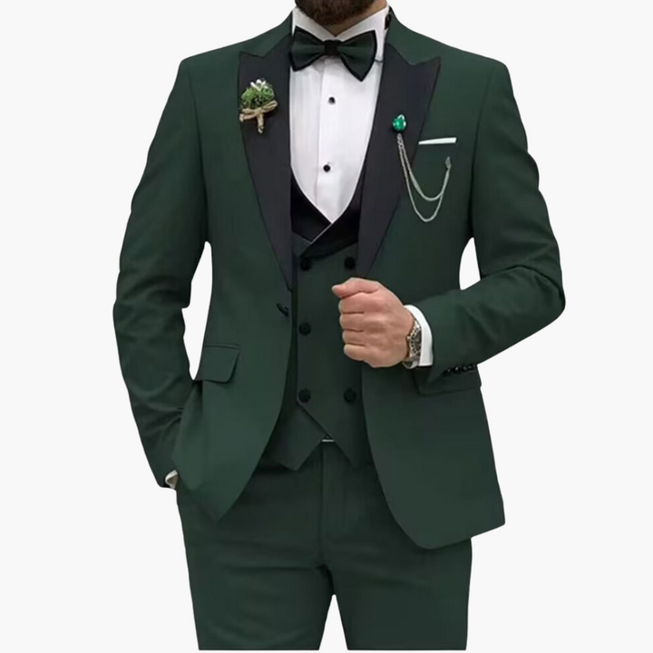 Stylisher Slim Fit Anzug - moderner Look für Herren zur Hochzeit