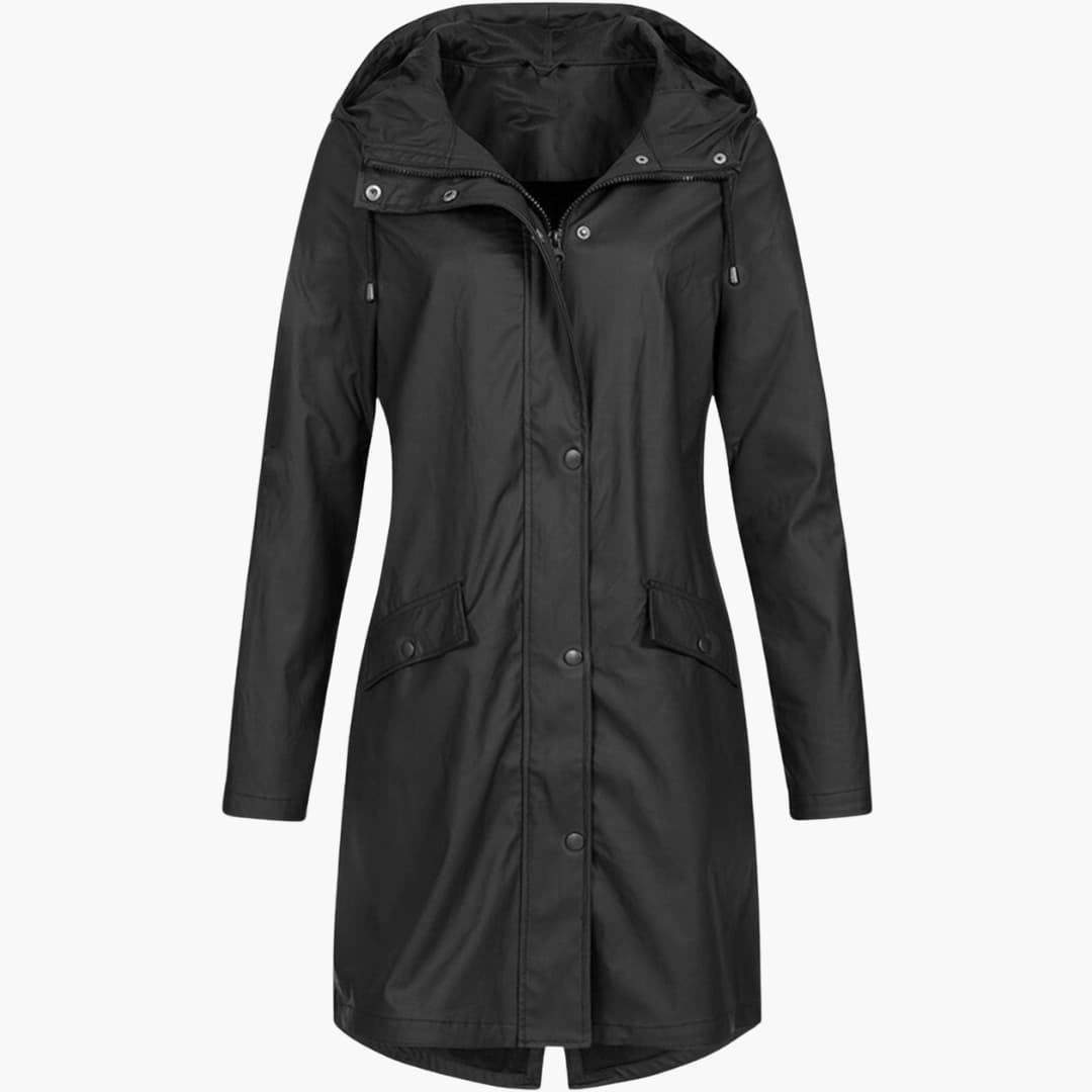 Kapuzierter Parka mit Taschen für Damen