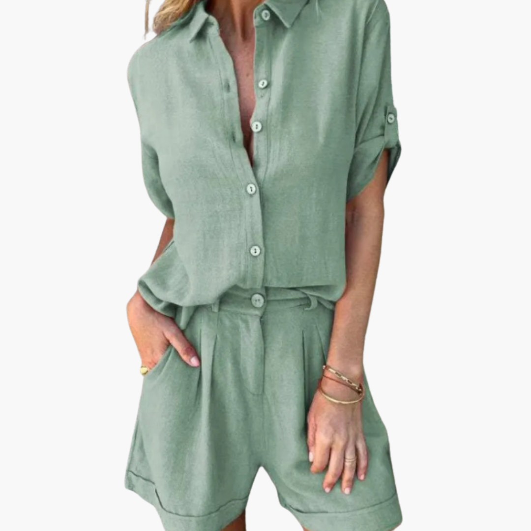 Sommer Jumpsuit für Damen – Kurz, Bequem & Stylisch