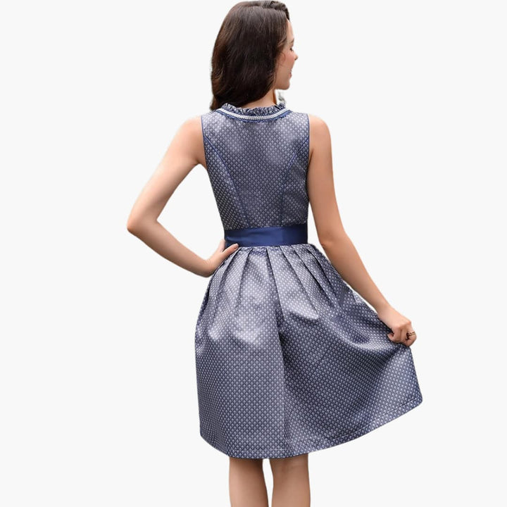 Dirndl kleid mit Spitzenschürze für Damen - Oktoberfest 2025