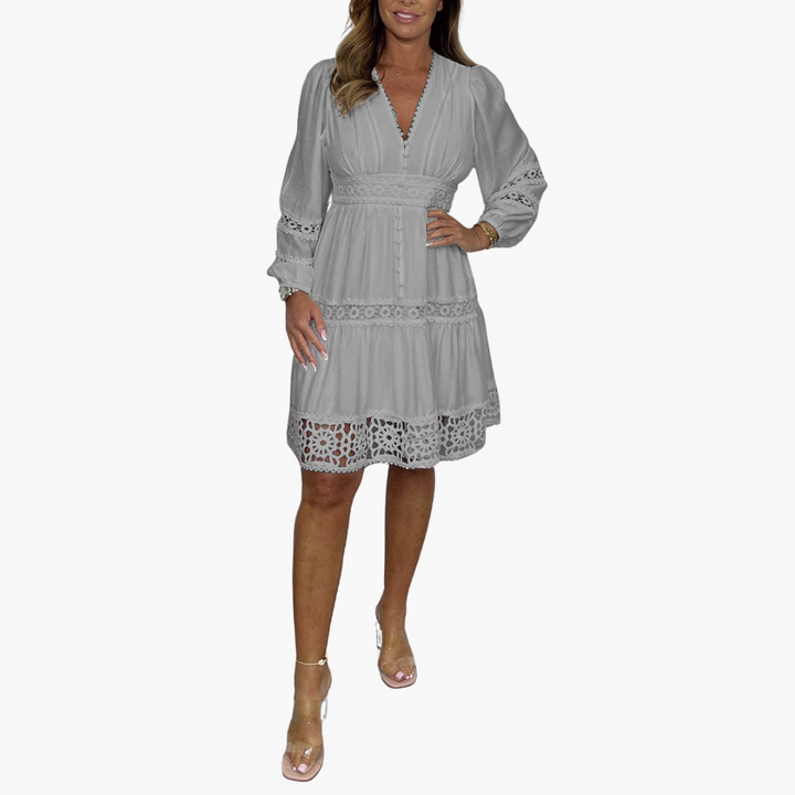 Boho Kleid für Damen mit Spitze – Sommerlook & Elegant