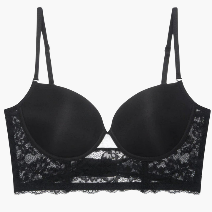 Bügel-BH aus Spitze für Frauen - Gepolsterte Nude Alltägliche Unterstützung
