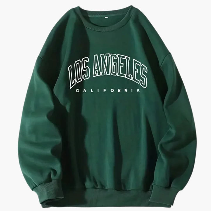 Unisex Sweatshirt mit Rundhalsausschnitt und Rippbündchen