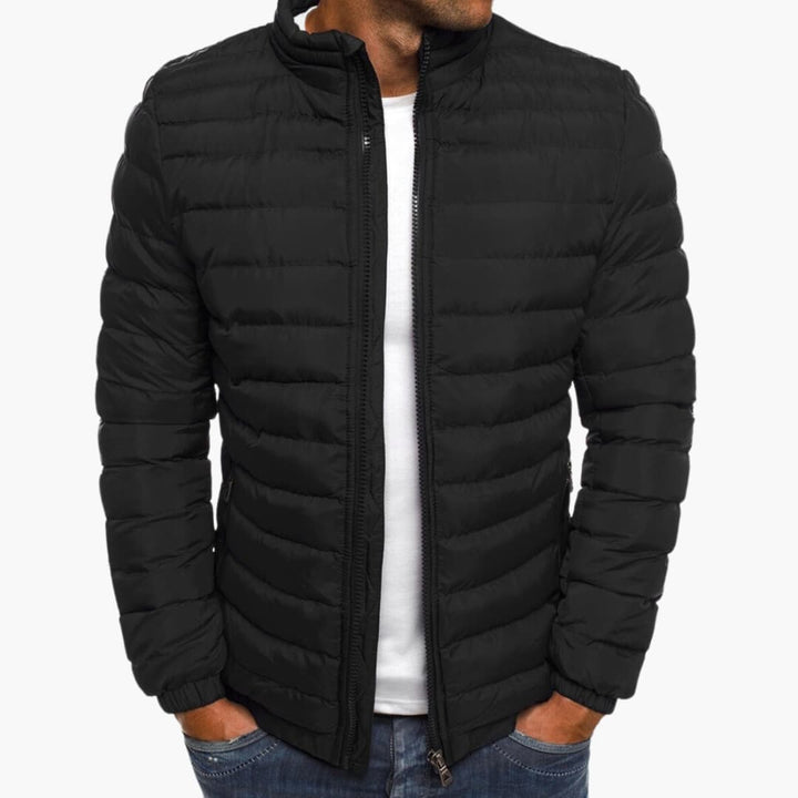 Leichte Steppjacke mit Reißverschluss - Herren Übergangsjacke