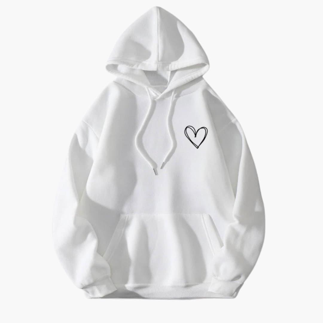 Bequemer Hoodie für jeden Tag für Damen - SchmiedeMode