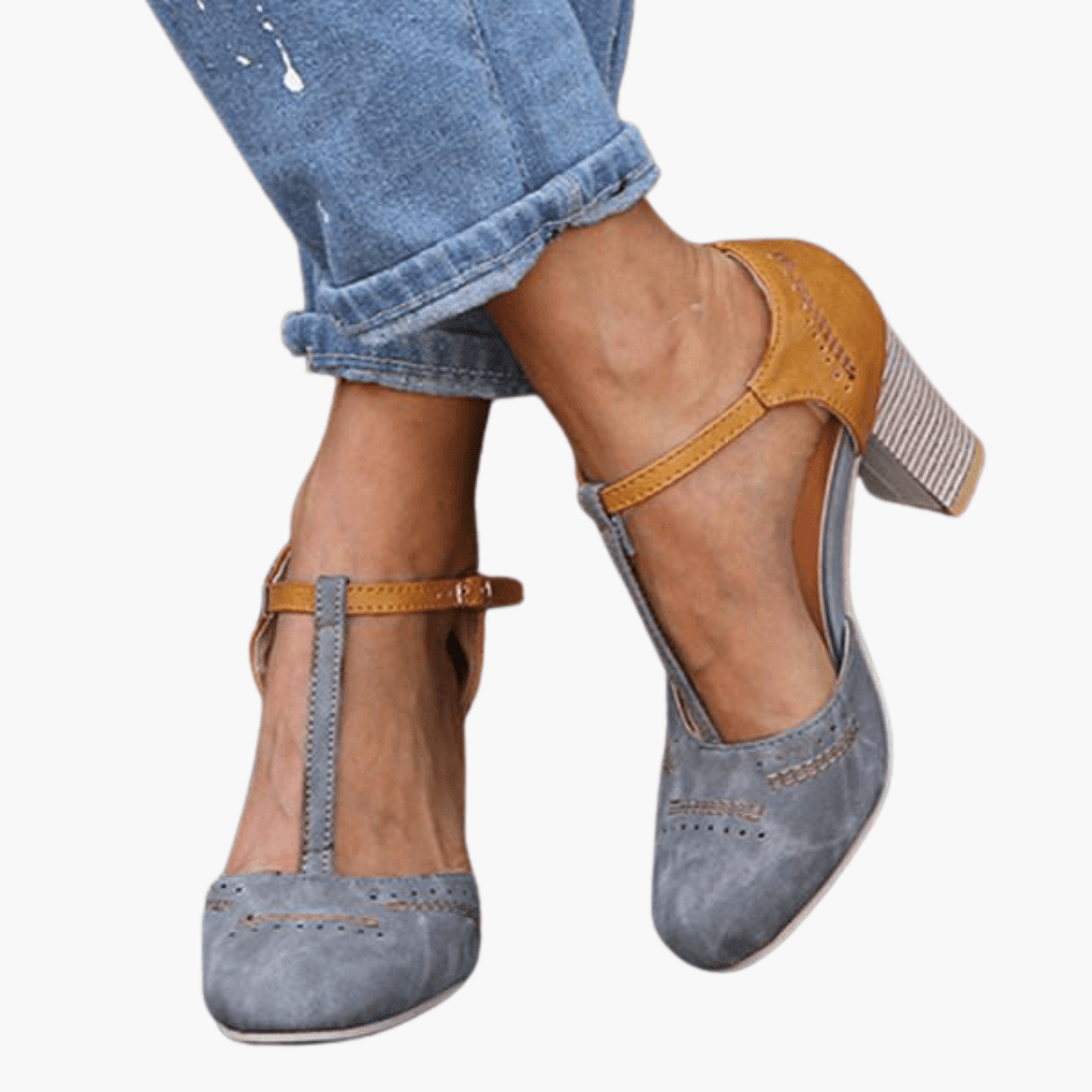 Bequeme orthopädische Absatzschuhe für Frauen - SchmiedeMode