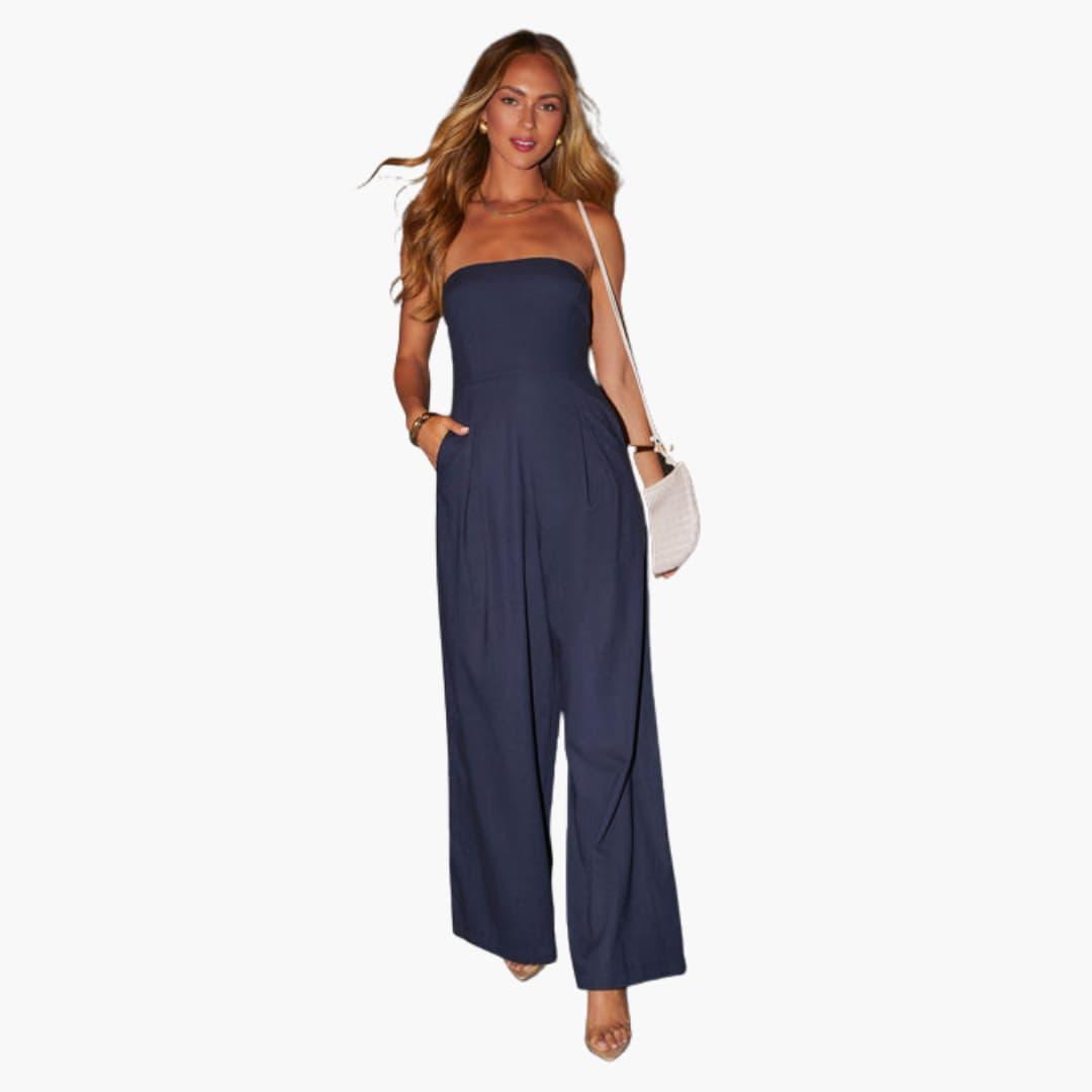 Schmeichelhafter, stylischer Jumpsuit für Damen - SchmiedeMode