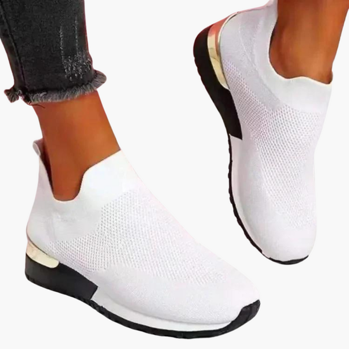 Bequeme Slip-On Sneaker Damen Atmungsaktiv & Modern