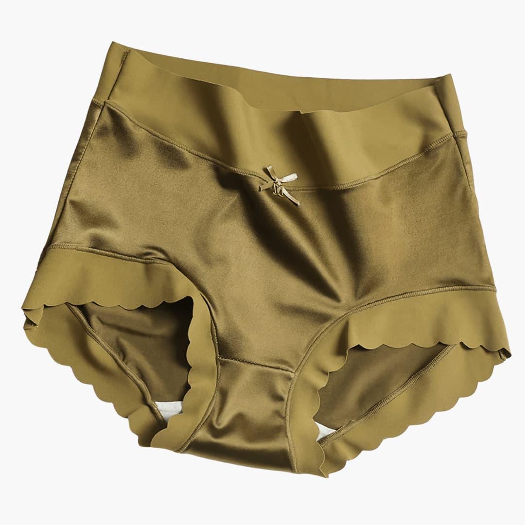 Bequeme nahtlose Seidensatin-Unterwäsche für Frauen - SchmiedeMode