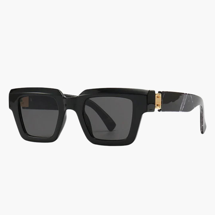 Damen Sonnenbrille mit eckigem Rahmen und UV400 Schutz