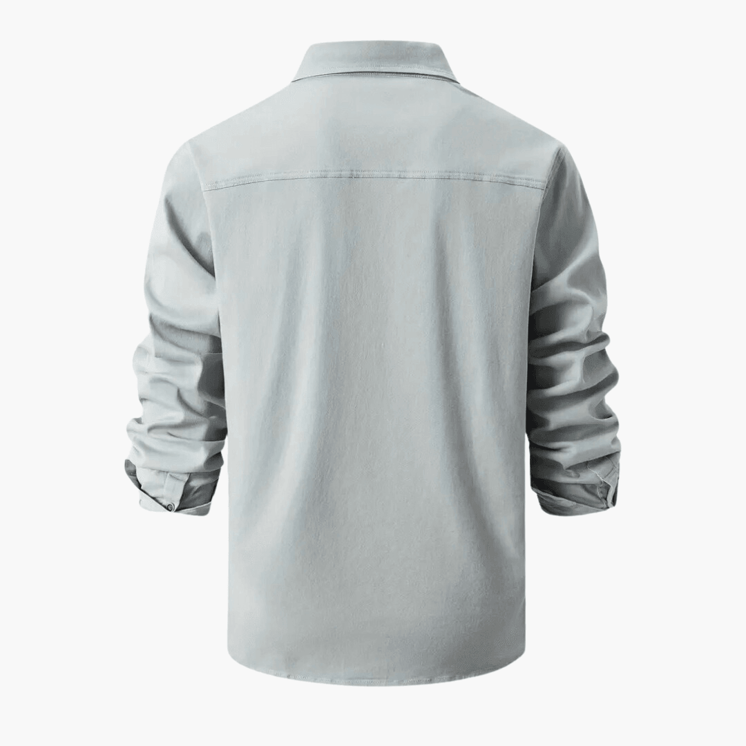 Premium-Langarmhemd für Männer - SchmiedeMode