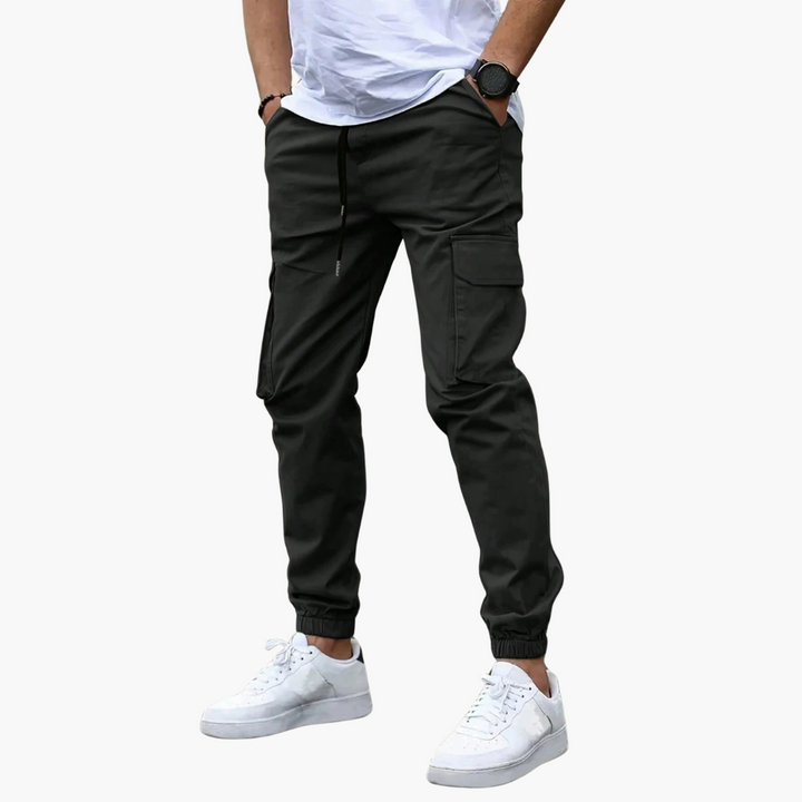 Relaxte Cargo Joggerhose - Für Herren mit Taschen & Stil