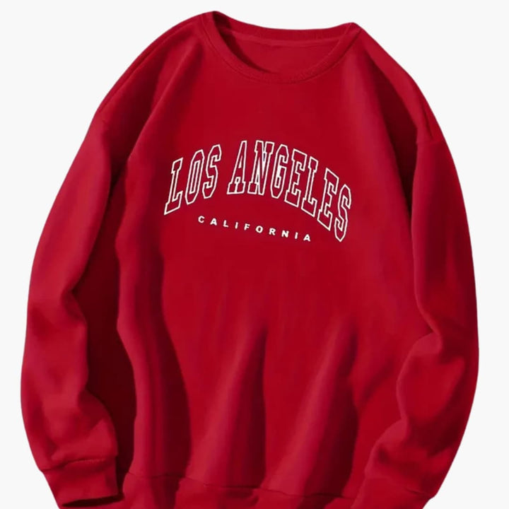 Unisex Sweatshirt mit Rundhalsausschnitt und Rippbündchen