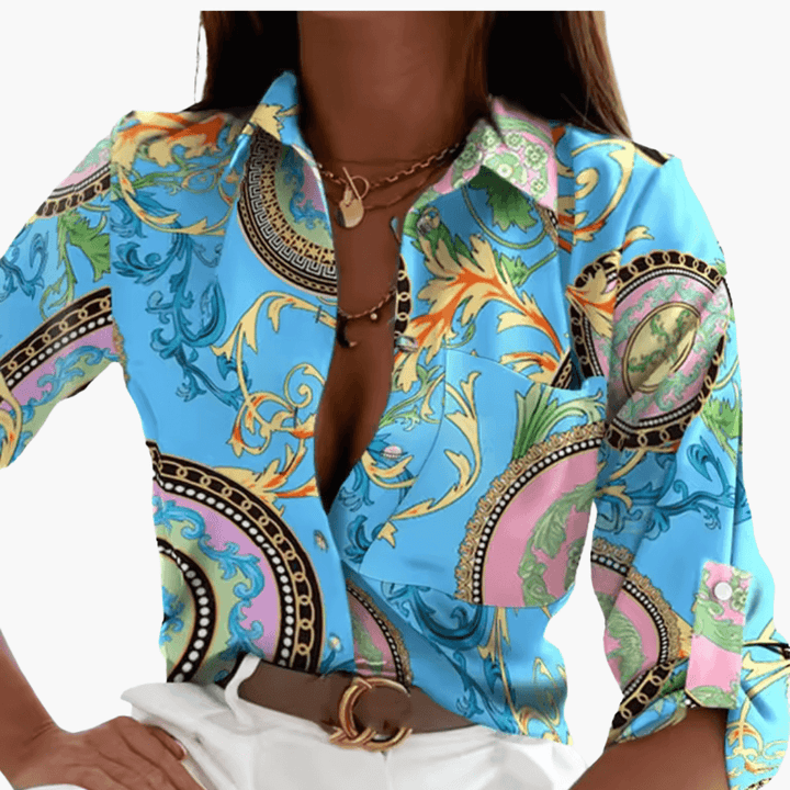 Elegante und vielseitige Bluse für Frauen - SchmiedeMode