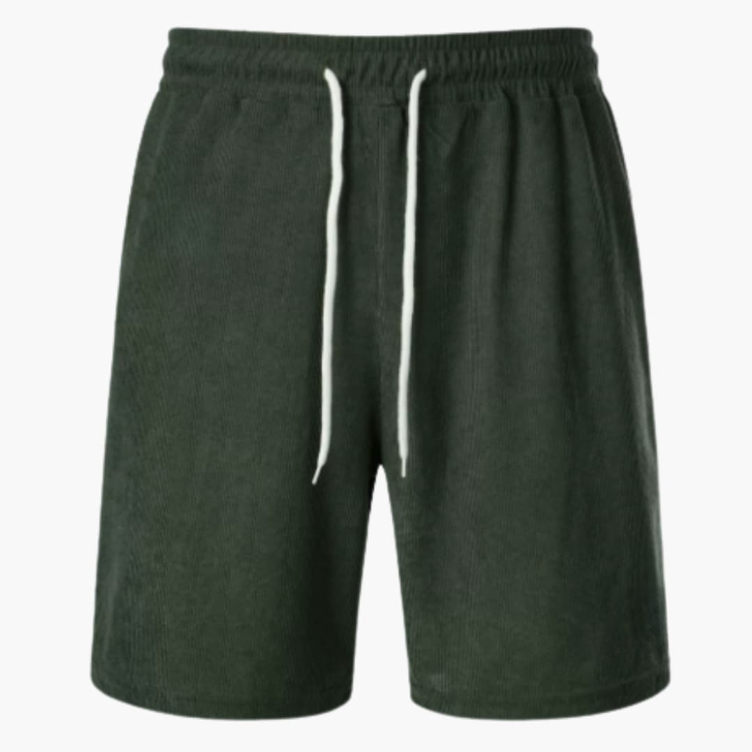 Herren Shorts aus Cord mit elastischem Bund für den Sommer