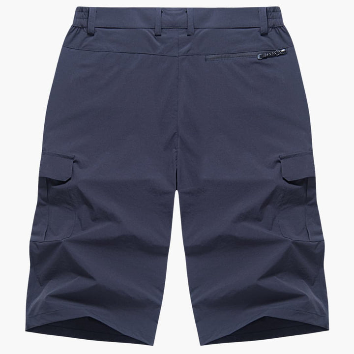 Herren Sommer Cargoshorts mit Stretchstoff und Reißverschlusstaschen